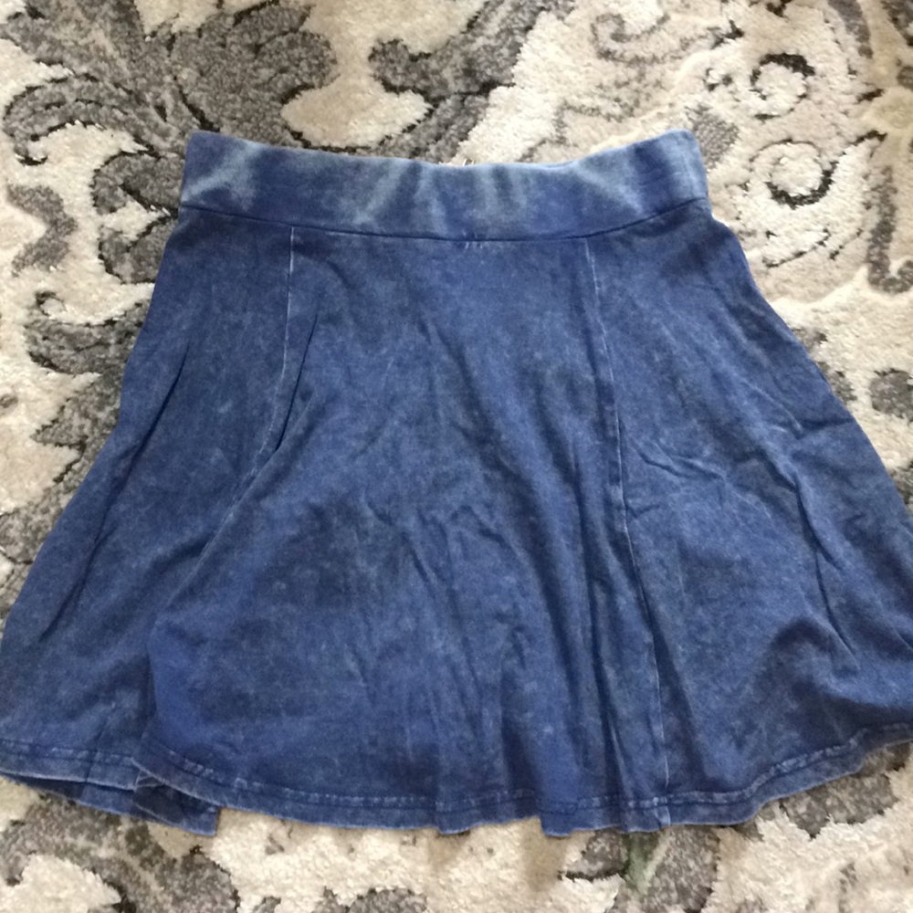 Faux Denim Skirt from H&M